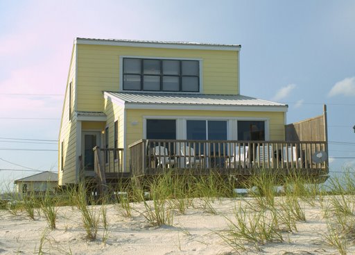 Glorious view of this beachfront Gulf Shores vacation rental